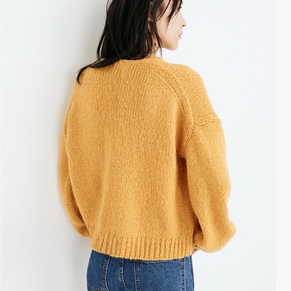 NWT Madewell Balloon-Sleeve Pullover Sweater - Picture 3 of 12